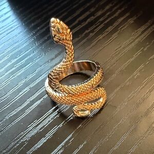 Gold Snake Ring